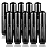 【Black Friday】10-Pack Empty Refillable Perfume Atomizers, Portable Mini Travel Spray Bottles with Viewing Windows for Perfume and Cologne