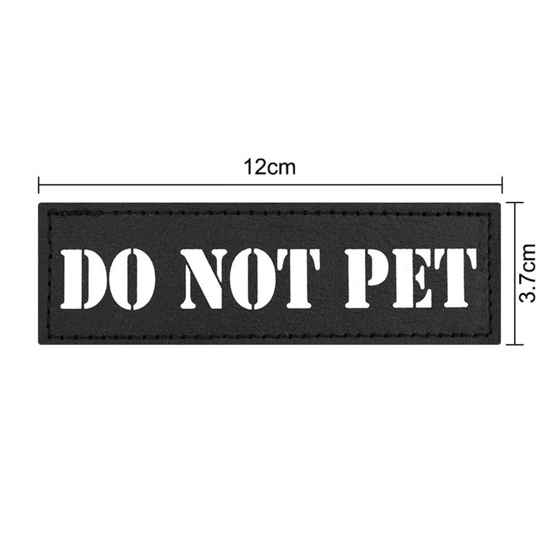 12 Pieces Tactical Patch Bundle For Dog Vest Harness Collar Personalized Patches Tags Sticker Label Custom Name ID Sticker