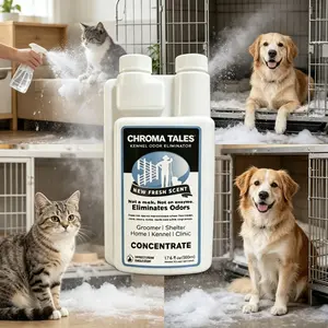 Dog Kennel Cleaner Air Freshener, Odor Eliminator for Dog Houses, Effective Smell Remover, Freshen Up Your Pet Space, Easy to Use