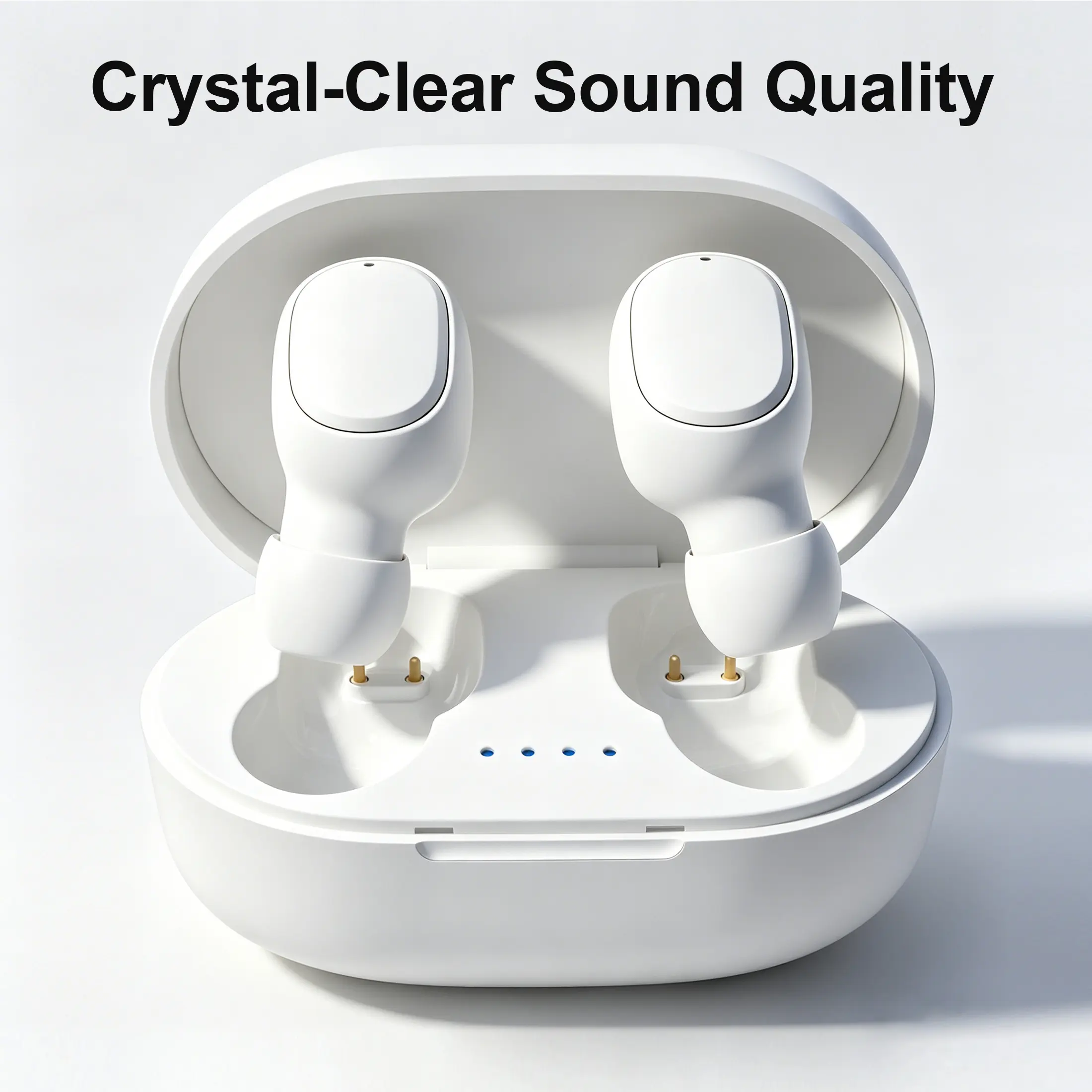 Wireless In-ear Design Earphone, Wireless Bluetooth-compatible Headphone, Noise Cancelling Headphone for Mobile Phone, Portable Mini Earbuds with Charging Case