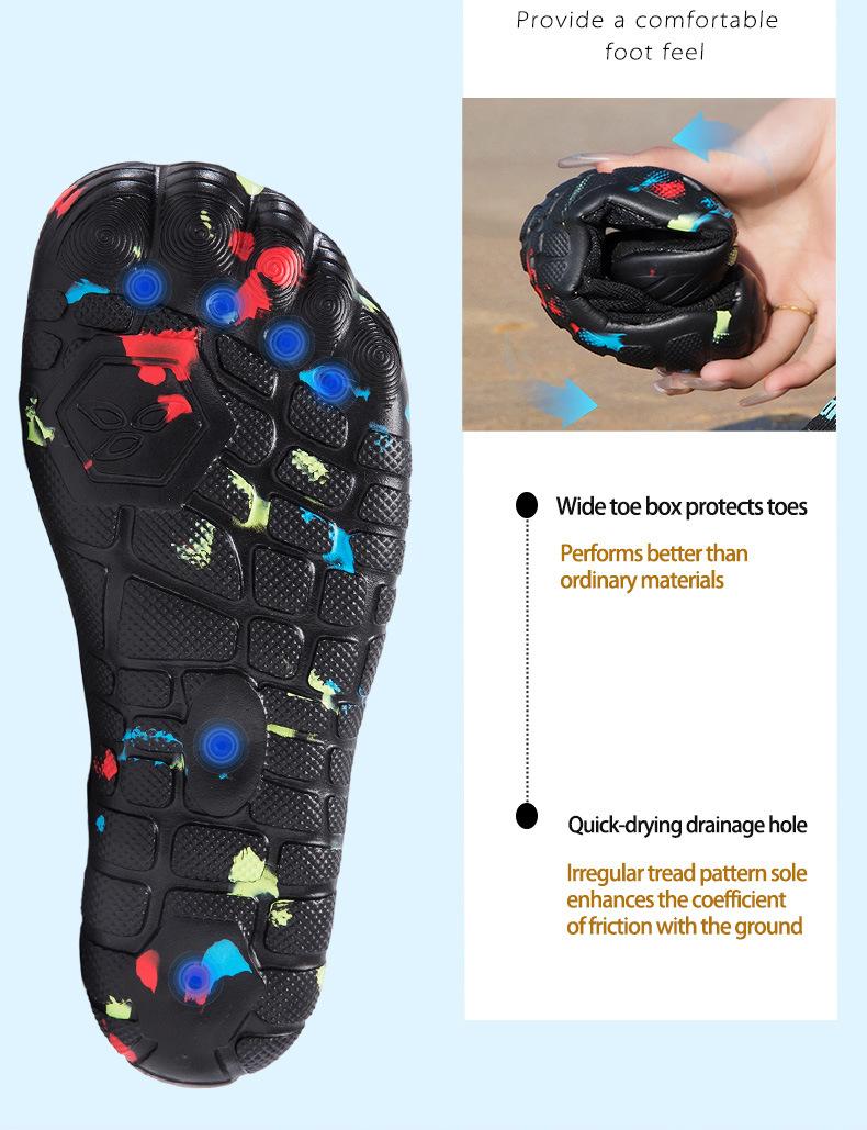 Women's Wide Toe Barefoot Water Shoes| Breathable Mesh Non-Slip Minimalist Design, All-Season Comfort for Outdoor Activities