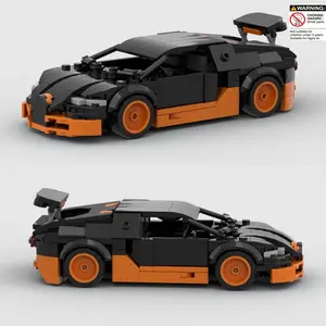 333pcs Moc Building Block Car Model Set, Stem Educational Creative Toy, Adult DIY Assembly Kit, Perfect Gift for Boyfriend, Husband, Christmas, Moc Blocks Set, Building Brick
