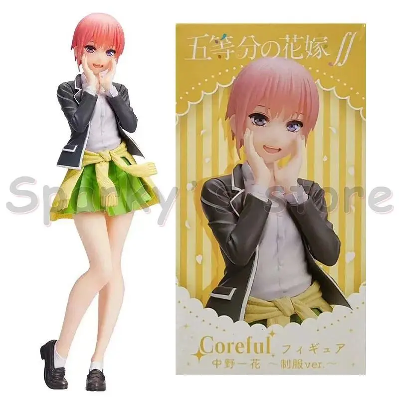 TAiTO Original Coreful The Quintessential Quintuplets Anime Figure Nakano Ichika Miku Action Figure Toys For Kids Gifts Model