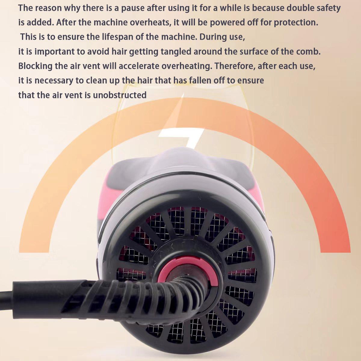 Powerful Hair Dryer for Fast Drying, Lightweight Design for Easy Handling, Suitable for All Hair Types, Essential Beauty Tool for Home Use