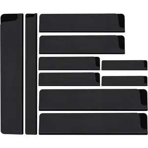 10pcs Universal Knife Edge Guards Set, Non-BPA Knife Sheath, Gentle on Your Blades