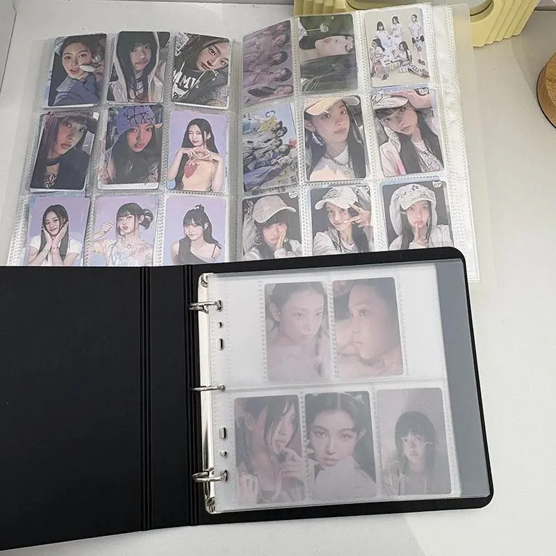 5/7 Grids Photocard Binder Poka Binder Kpop Photocard Photo Album Large Capacity Photo Binder Collector Book Photo Album 포카 바