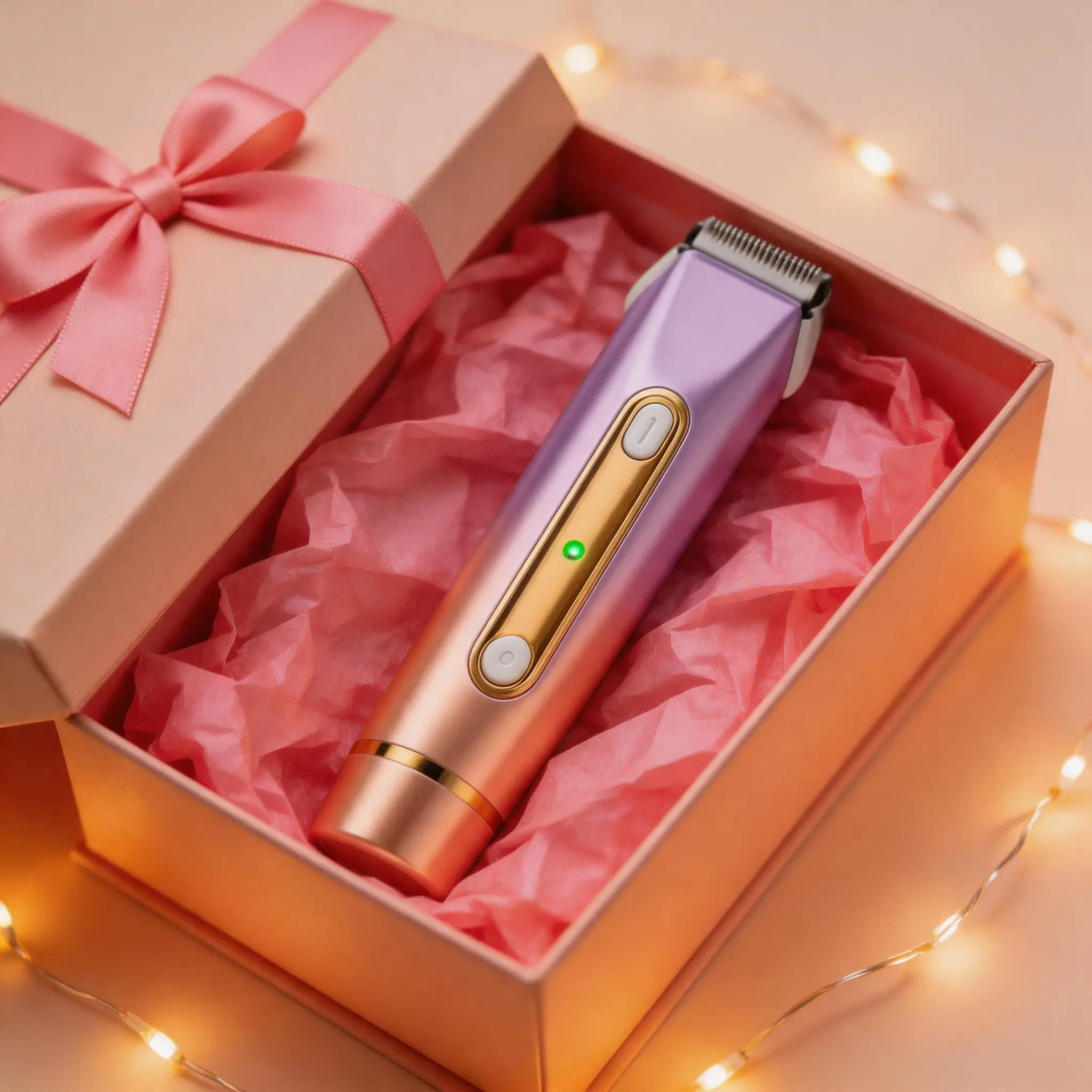 2026 New Women's Rechargeable Electric Bikini Trimmer - 2-in-1 Body & Facial Hair Remover, Waterproof Wet-Dry Painless Bathroom Gadget