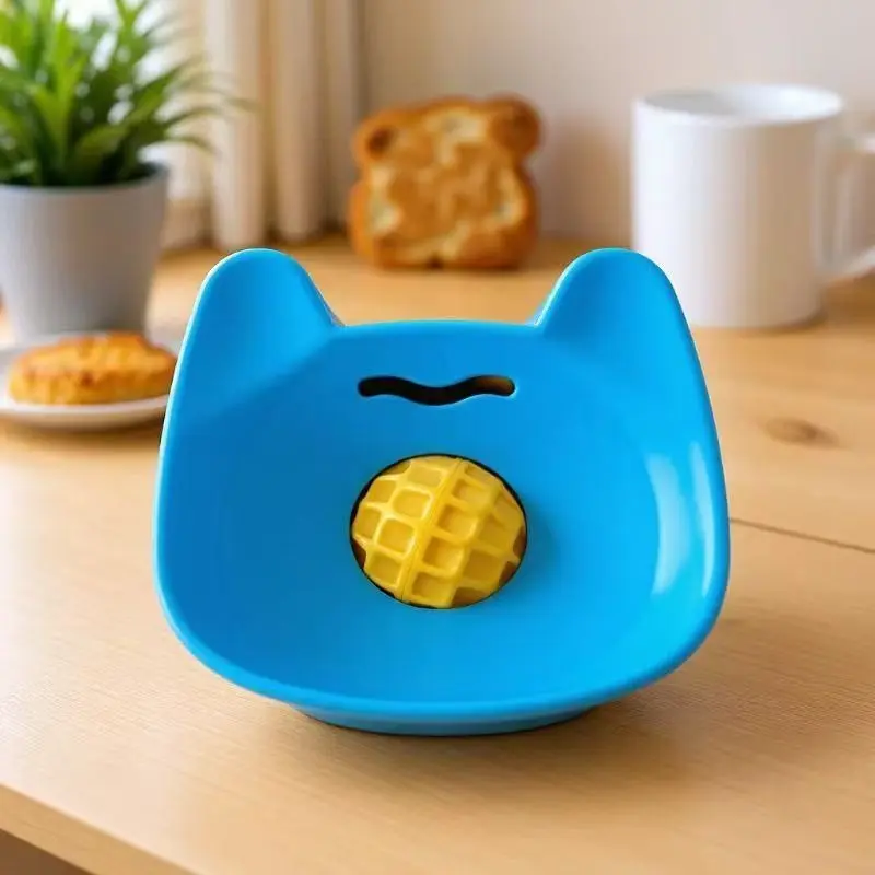 Pet Slow Feeder Non-Slip Ball-Shaped Dog Bowl, Durable Design for Safe Eating, Ideal for Dogs & Puppies, Easy to Clean