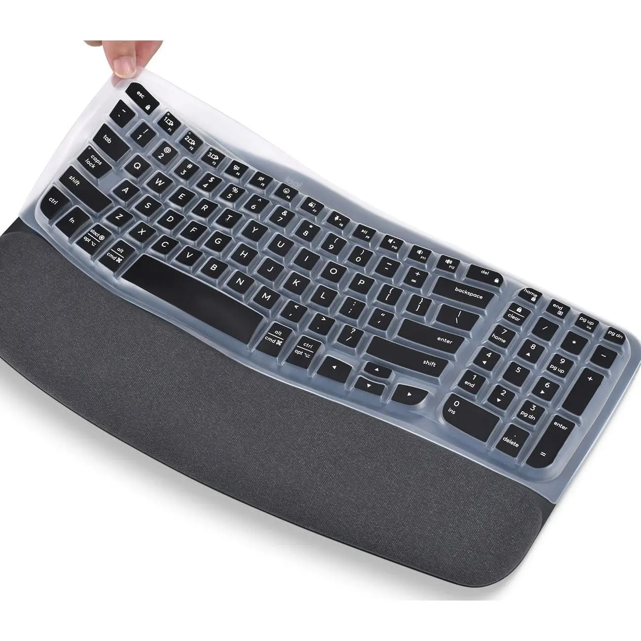 Keyboard Cover for  Wave  MK670 Combo Keyboard ,  Wave    Keyboard Cover Protector  Accessories, Black