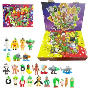 Advent Calendar 2026 for Kids,24 Days of Surprise Countdown Calendar with 24pcs figurines for Boys & Girls,Gifts for Valentine's Day Easter Basket Stuffers, Fun Christmas Party Favors for Kids