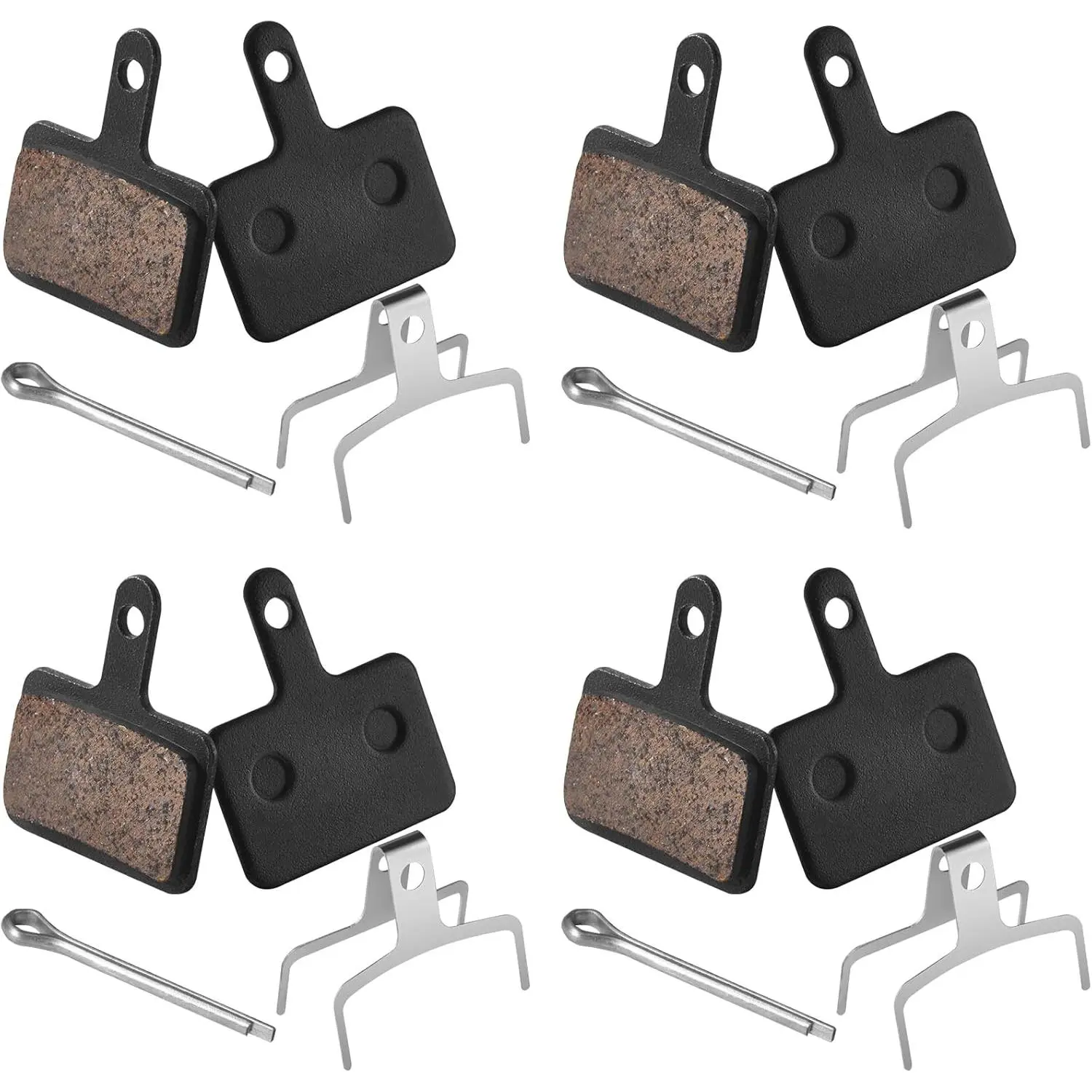 Ceramic Bike Brake Pads - Stable & Durable Replacement for Cross Country Mountain Bikes, Ebikes; Fits Tektro, Shimano TRP Deore Br-M575, B01s, Mt200, M525, M515, T615, T675, M505, M495, M486, M485