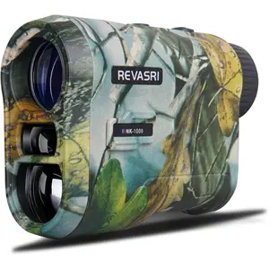 REVASRI Hunting Laser Rangefinder with Rechargeable Battery 1000 Yards Hunting Range Finder with Target Acquisition Technology Easy-to-Use Clear Accurate Rangefinders for Hunters