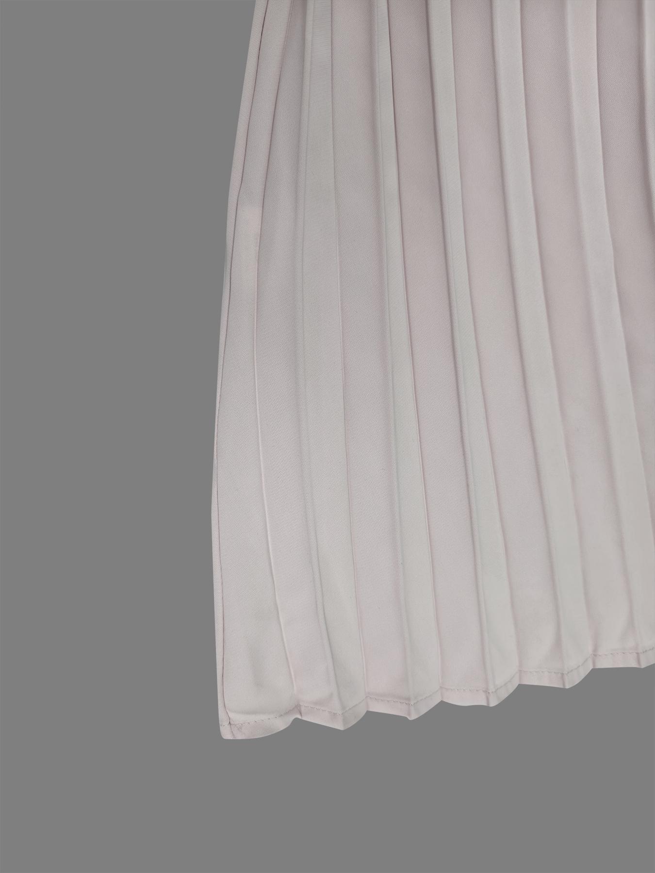 Women's Plain Pleated Cloak Sleeve Maxi Dress, Elegant Round Neck Dress for Party Holiday Wedding Guest, Ladies Spring & Fall Clothes， Valentine's Day Gift for Girl