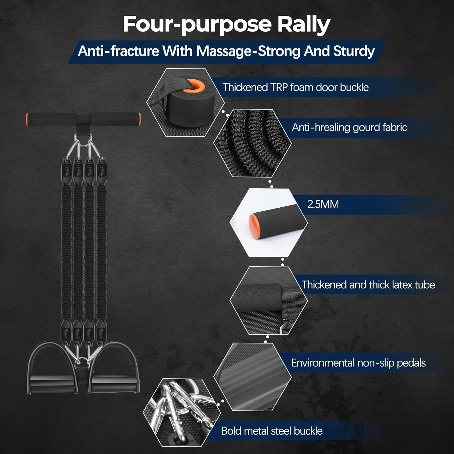 Multifunctional Pedal Puller, Adjustable Tensioner For Body Stretching, Fitness Exercise, Strength Training