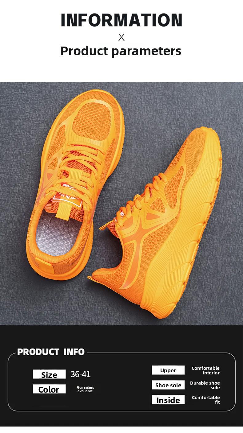 Women's shoes, versatile new sports shoes, fly-knit mesh, low-cut, lightweight casual shoes, comfortable women's shoes