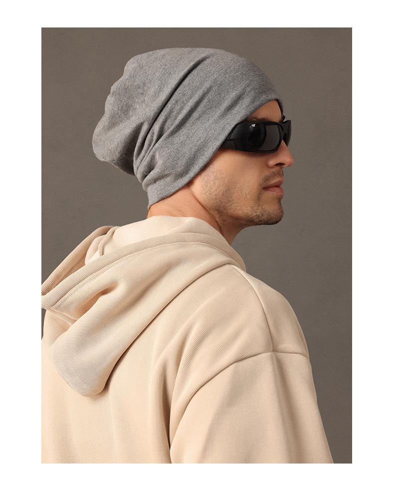 High elasticity universal head circumference，UnisexSpring and Autumn Outdoor Cycling Warm Headwrap Hat with Ear Protection,  Antistatic Couple Gift