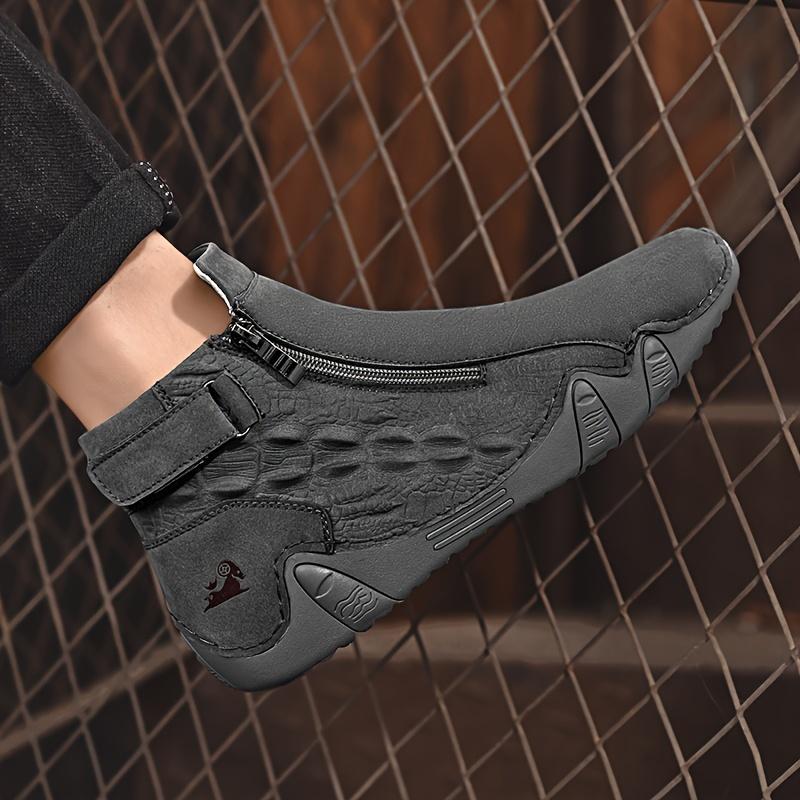 Trendy Plus Size Fashionable Outdoor Anti-Slip Warm And Comfortable Casual Business Handmade Bean Driving Men'S Shoes Men'S Slip-On