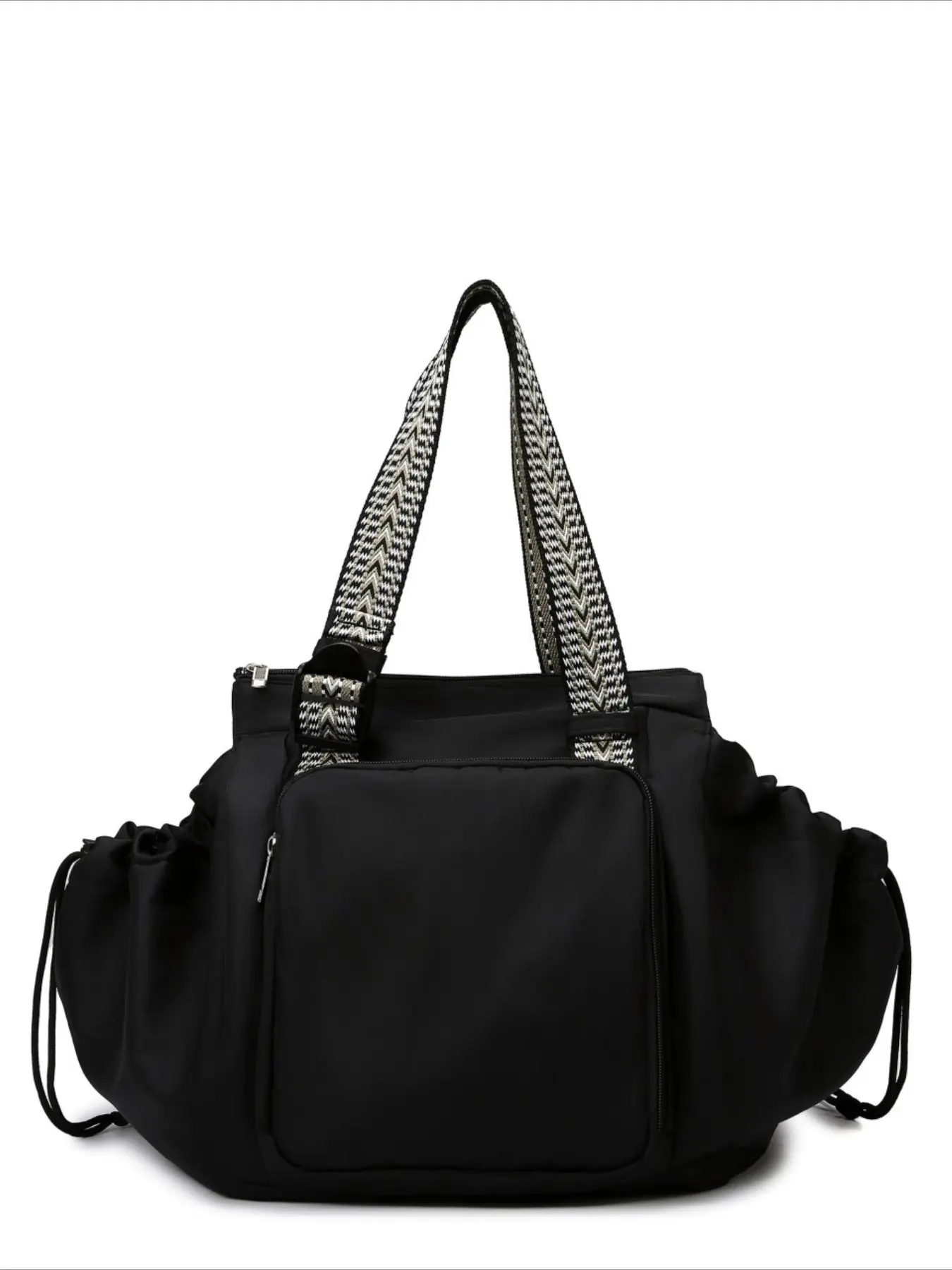 Multi-Functional Convertible Tote Backpack, Casual Large Capacity, Reusable Shopping Cart Bag, Multi-Pocket Shoulder Bag for Women