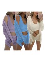 Lilac*1 pc+Blue*1 pc+Apricot*1 pc