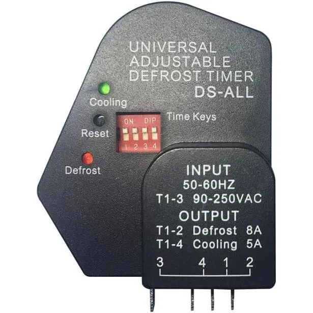 Universal Adjustable Defrost Timer DS-All Can Replace All Models of Defrost Timer