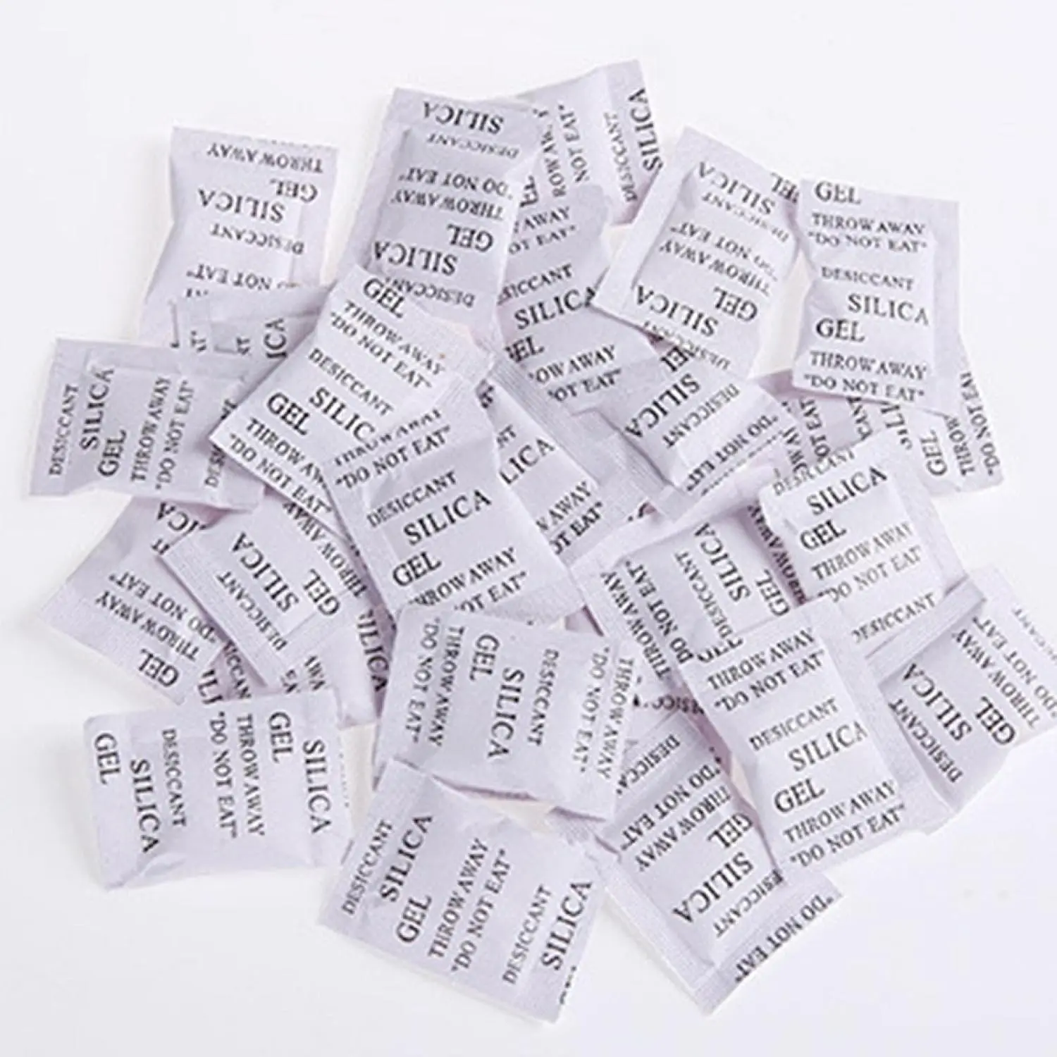 200 count  Grade  Silica Gel Desiccant Pack  Absorber Dehumidifier (Size:200 pcs)