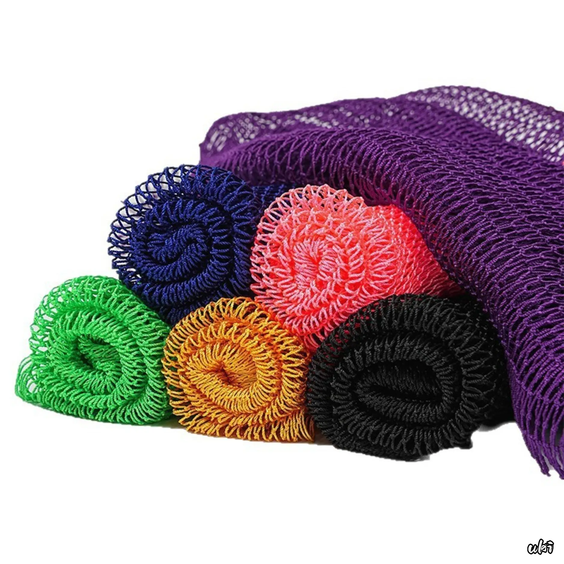 1/4PCS Nylon drawstring exfoliating bath towel - high elasticity sauna towel for deep cleansing and exfoliation - perfect for bathing and spa use
