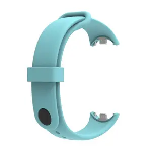 Anti-Loss Silicone Wristband for Xiaomi Band 10/9/8, Metal Head Stud Sports Breathable Wristband, Compatible with Xiaomi Band 8/9/10 NFC