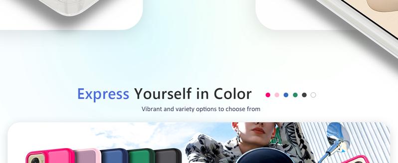 Magnetic for Motorola Moto-G-Play 2026 & Moto G 2025/2026 Case, Blue | Compatible with MagSafe, Translucent Matte Scratch-Resistant Back, Military-Grade Protection Shockproof Slim Phone Cover