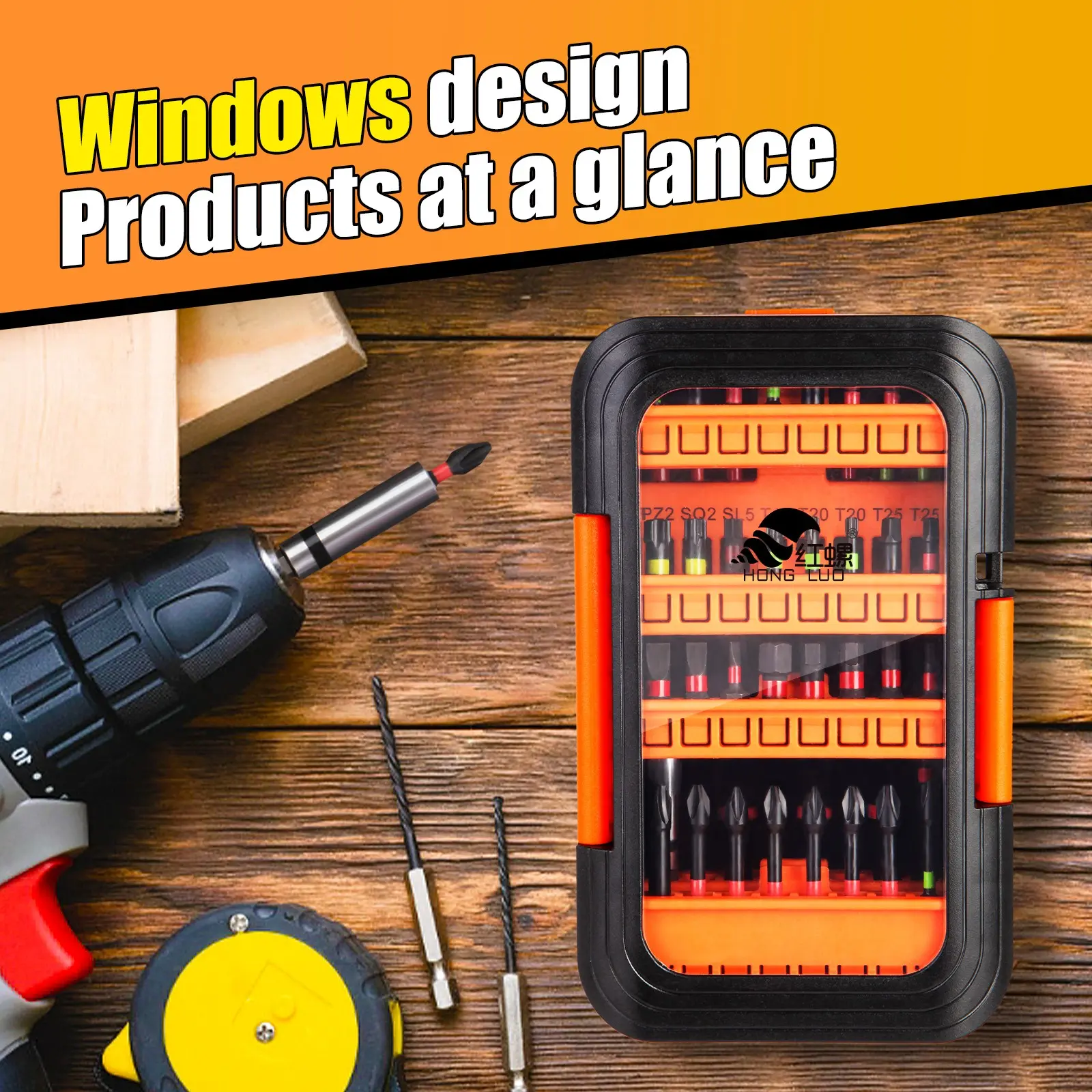 45-Piece Multi-Functional Screwdriver Set, S2 Material, Non-Slip Design, Storage Box Included, Gift Box Packaging, Tool Kit