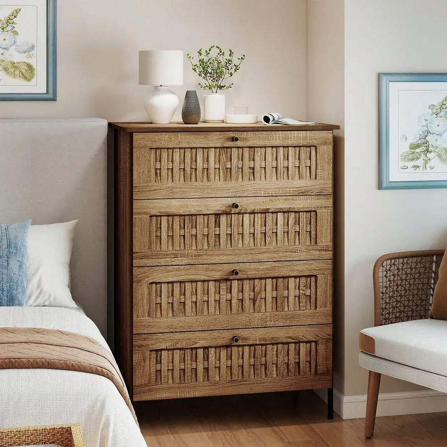 425'' Tall Storage Chest Cabinet W/Interlocking Mechanism Metal Legs For Closet,chabuildreark,farmhouse,coffee bar cabinet,lockable,,drawer,dresser,,unit,,jewelry,armoire,,tower,,cabinets,bathroom,mirror,wooden,organizer