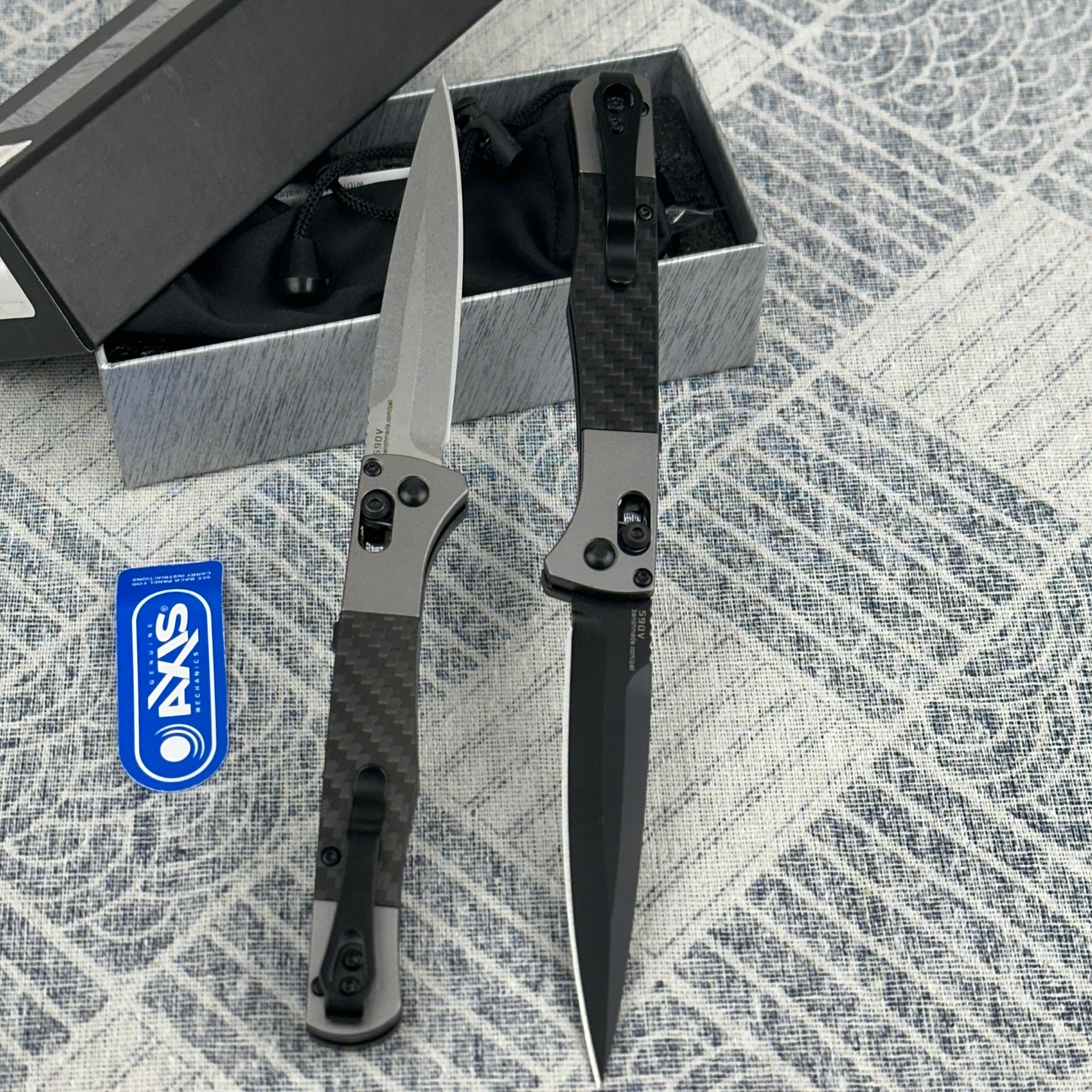 EDC Pocket Knife – One-Hand Deploy Folding Blade for Camping, Trail Hiking & Adventure