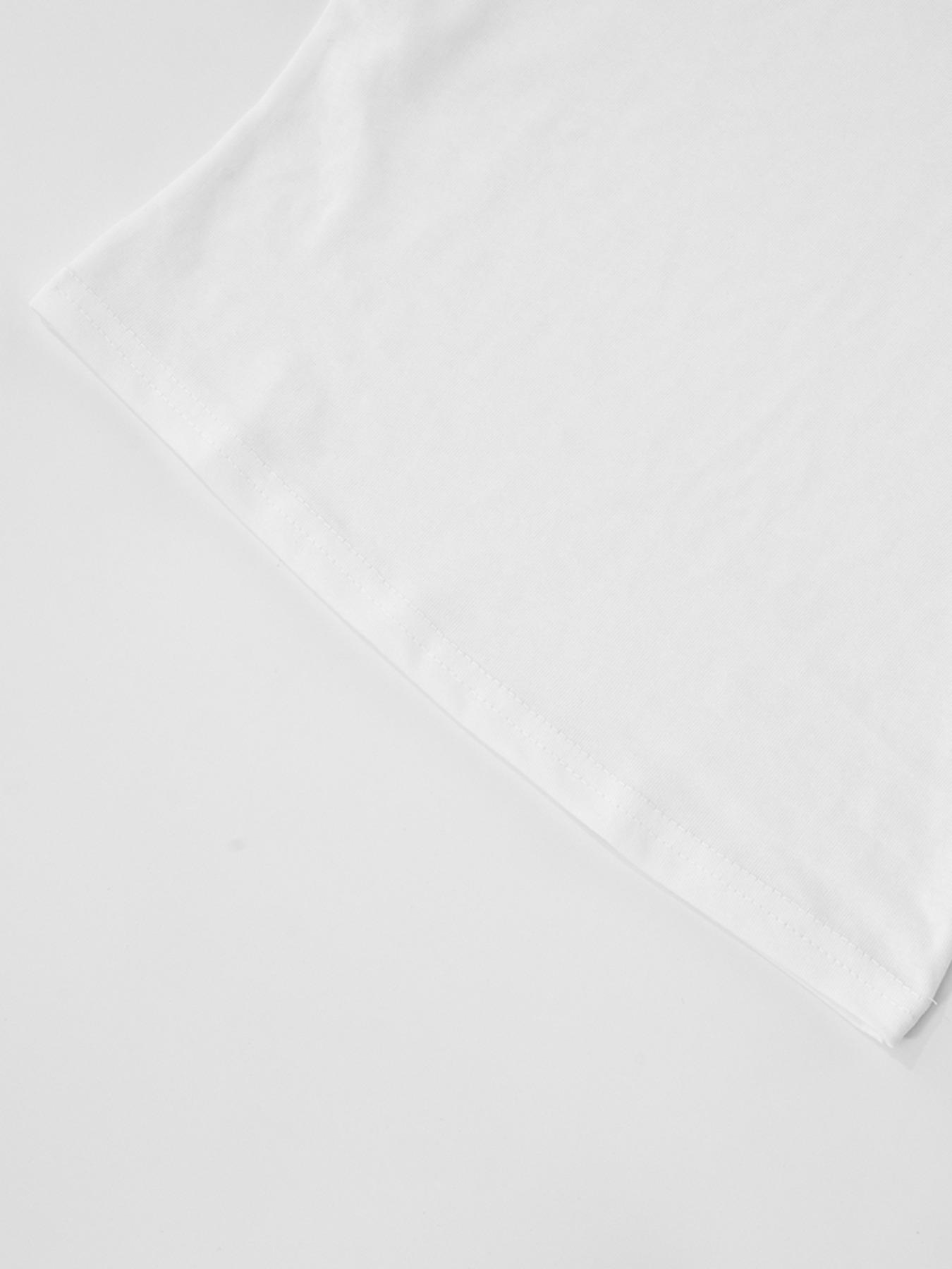 Women's Basic Solid-Color Round Neck Tee, Casual Loose Half-Sleeve T-shirt for Summer, Women's Top for Daily Wear