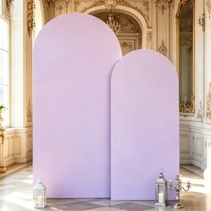 Arch Cover, 6ft+7.2ft Dual Size, Handmade Fabric, Photography Backdrop, Wedding, Birthday, Christmas, Halloween Decorations