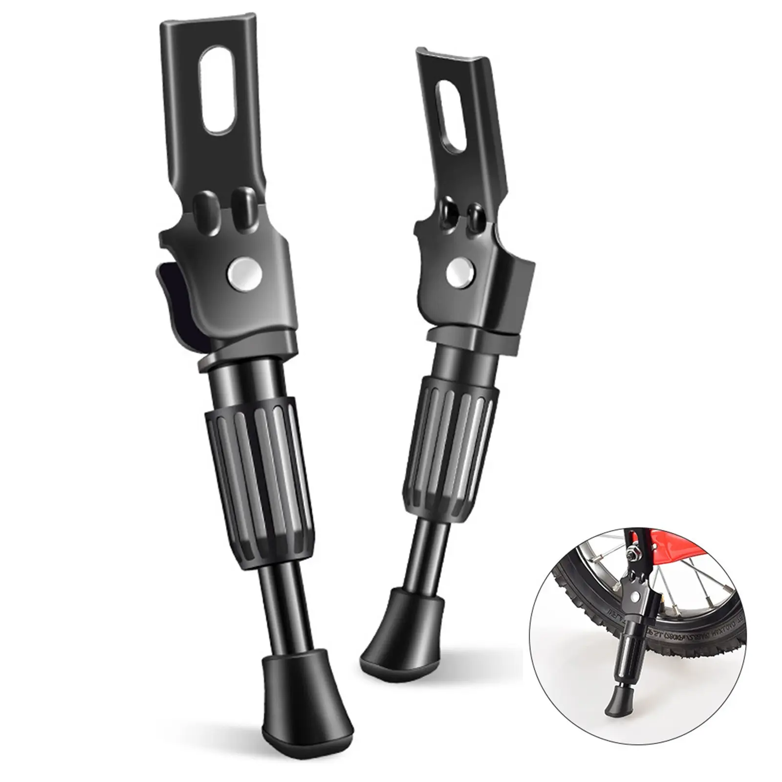 Bike Kickstand, Rear Mount Bike Kickstand Replacement Support Stand for Boys and Girls Bikes