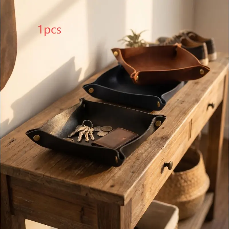 1pcs multi-purpose tray, many styles of folding dice tray, sundries storage tray. Folding is a tray, and spreading is a coaster. A variety of uses are waiting for you to discover.