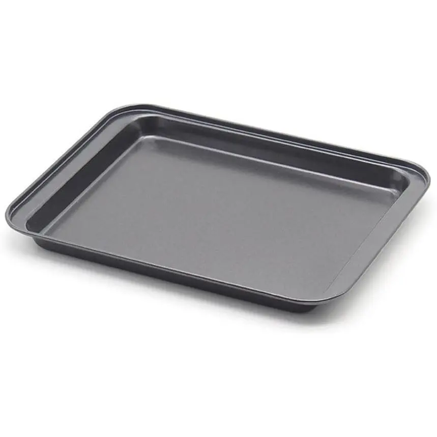 Small Baking Sheets Nonstick Set (9.5inch X 7.1inch)-  8 Inch Nonstick Sheet Pan Set for Baking, Carbon Steel Baking Pans Cookie Sheets