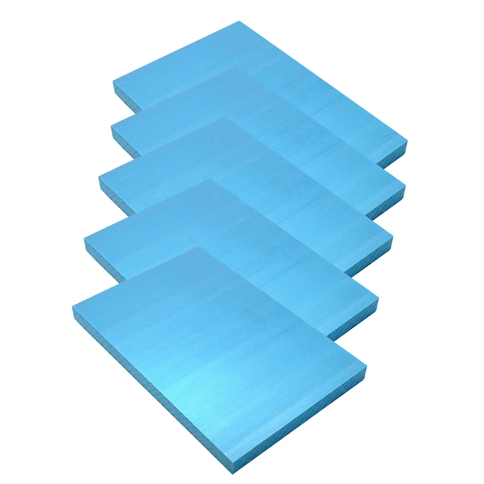 5-Piece Foam Board Set, Ideal for Art Crafts DIY Projects, Party Decorations, Modeling Foam Boards, Size 29x20x2 Cm