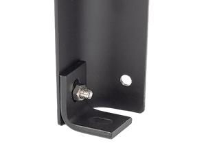 ROVSUN Plastic Utility Sink, Freestanding Sink with Hot&Cold Faucet, Soap Dispenser, Drain Plug and Iron Legs with Storage shelf, Perfect for Basement, Laundry Room, Garage, Black 23.6"×23.6"×36.2"