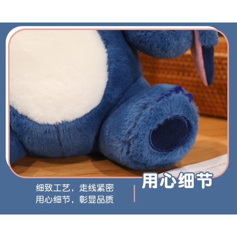 25-65cm Kawaii Blue Lina Bear Plush Toy Cute Anime TeddyTales Bear Novel Stuffed Animal Cartoon Birthday Gift for Kid Room Decor