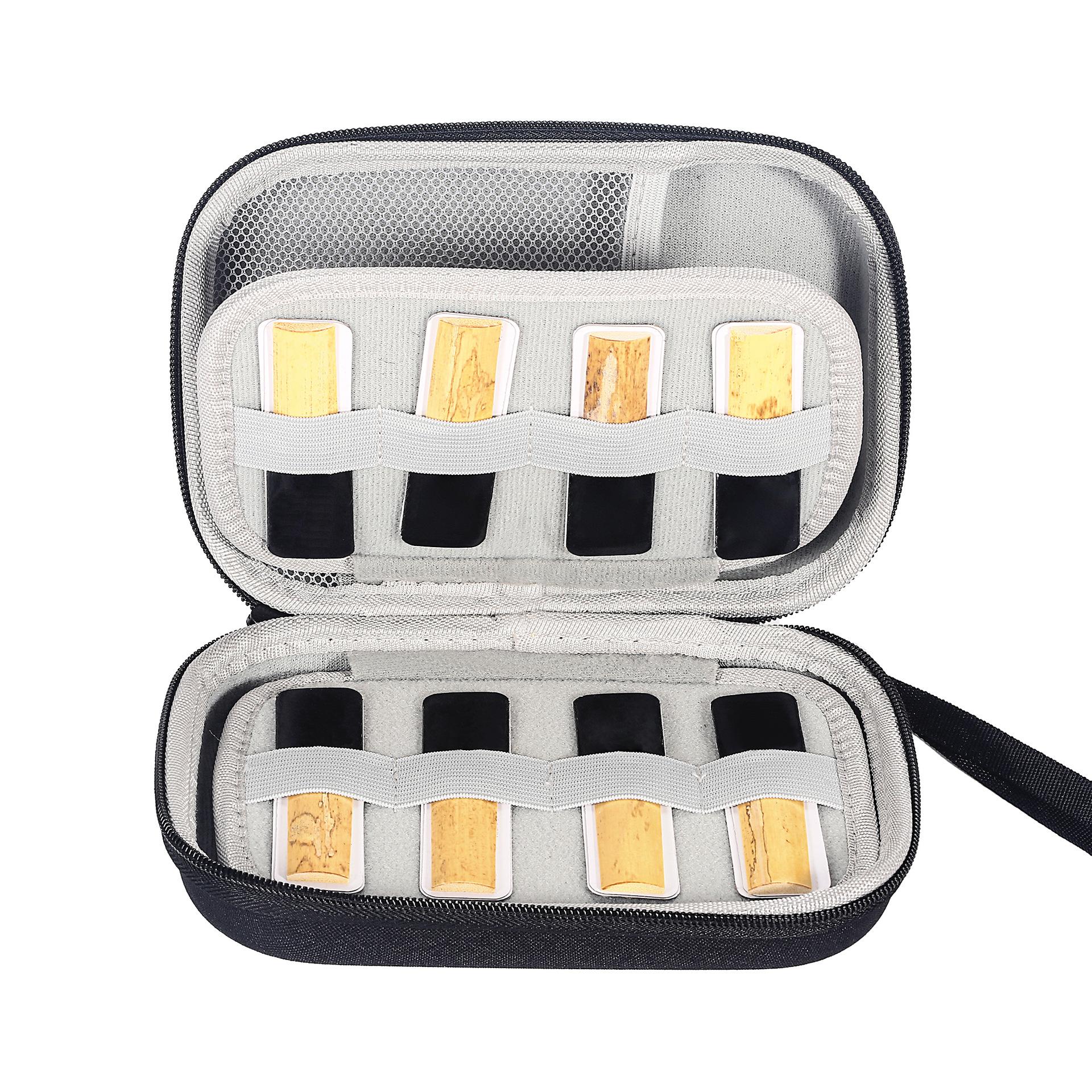 Waterproof reed storage case suitable for saxophone and clarinet reeds (holds 20 reeds)