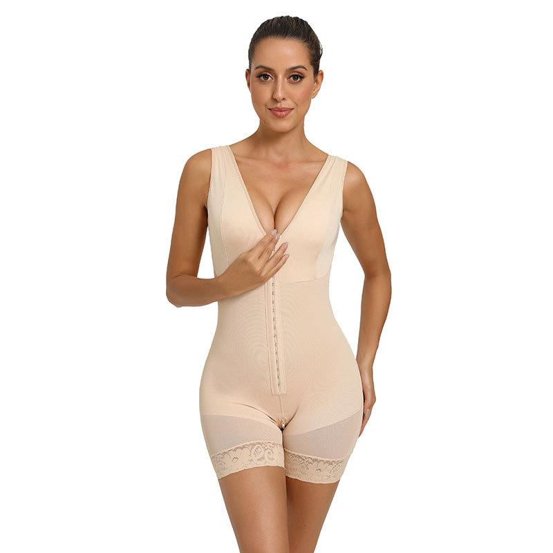 Colombian Faja Waist Trainer Full Body Shapewear For Women Tummy Control Exercise Shaper Hourglass Figure Hip Lift Large Size Bodysuit