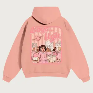 Men's Vintage 90s "Boys...Ugh!"Movie Quote Graphic Pullover Hoodie - Oversized, Longsleeves, Soft Cotton-Polyester, Funny Valentine T-Shirt-Inspired Casual Streetwear, Mensfashion, Sweatshirts