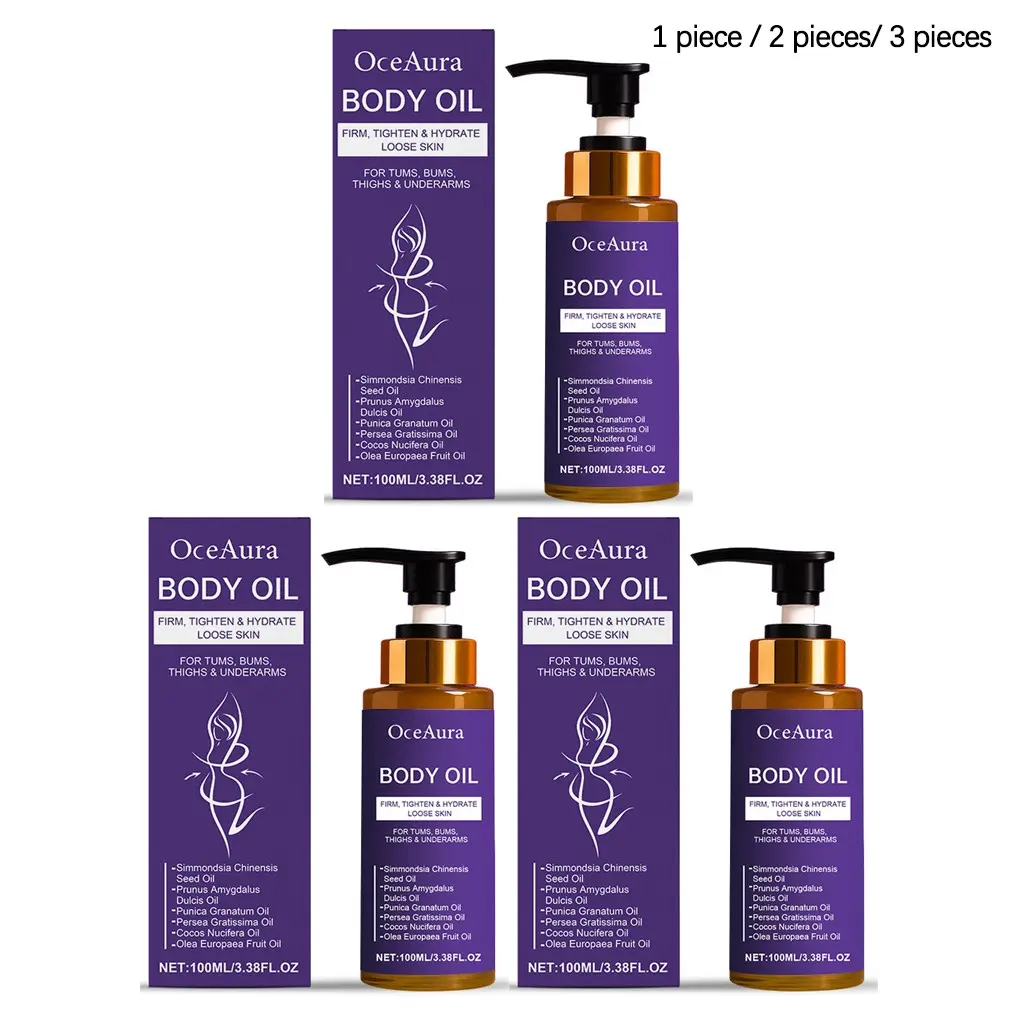 Body Moisturizing Care Oil (100ML/100ML*2/100ML*3), Gentle Nourishment, Hydrating, Firming, Refreshing, Improves Skin Quality