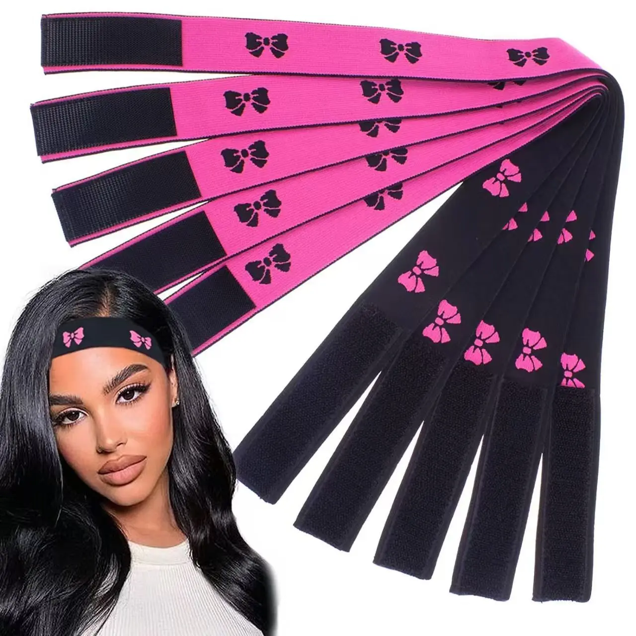 Wig Edge Hair Elastic Band, Edge Control Accessory for Wig Management