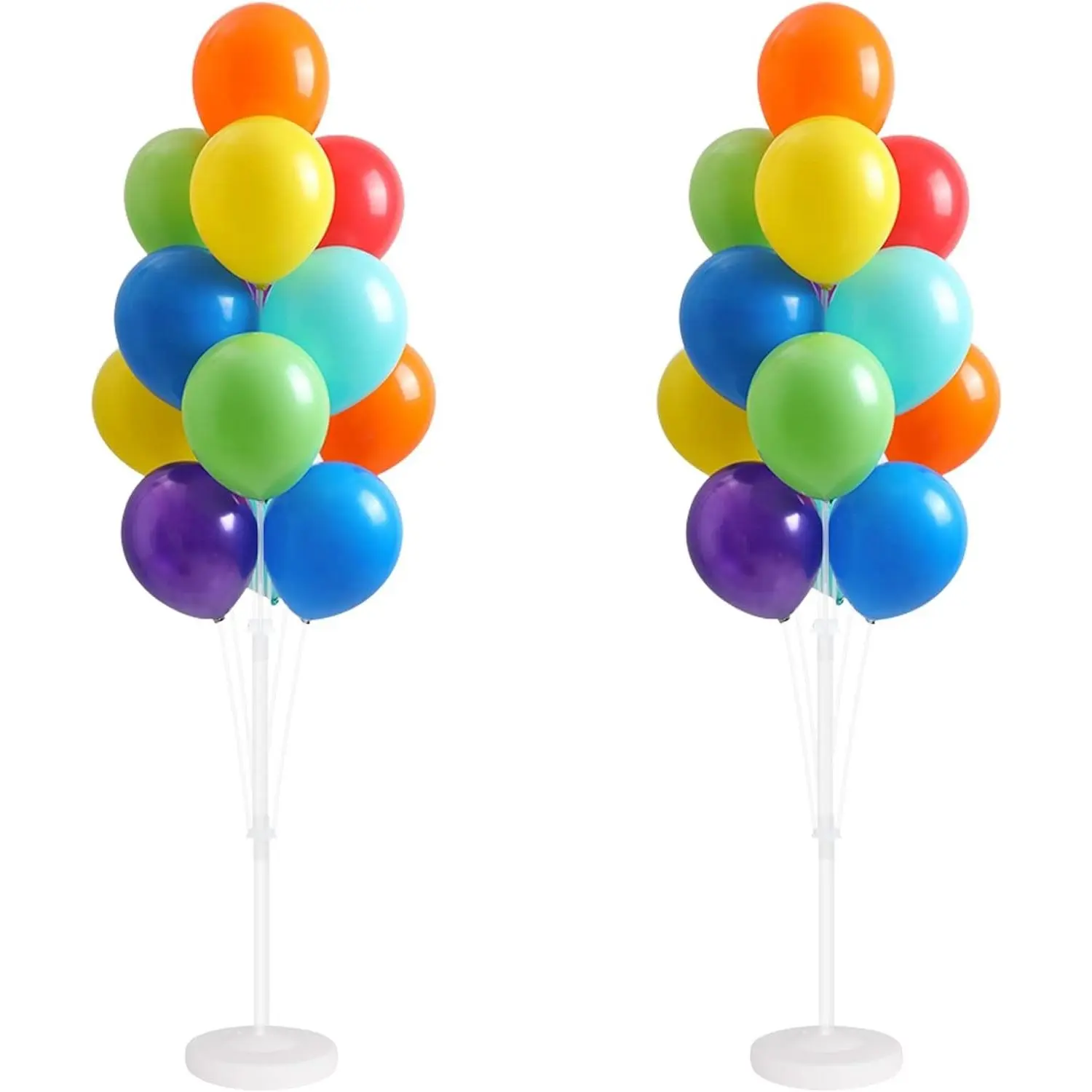Balloon Column Kit for Floor-Balloon Columns with Stand, Base and Pole,Balloon Tower Backdrop Decoration for Wedding, Baby Shower, Birthday Party, or Bachelorette Parties (MULTICOLOR)
