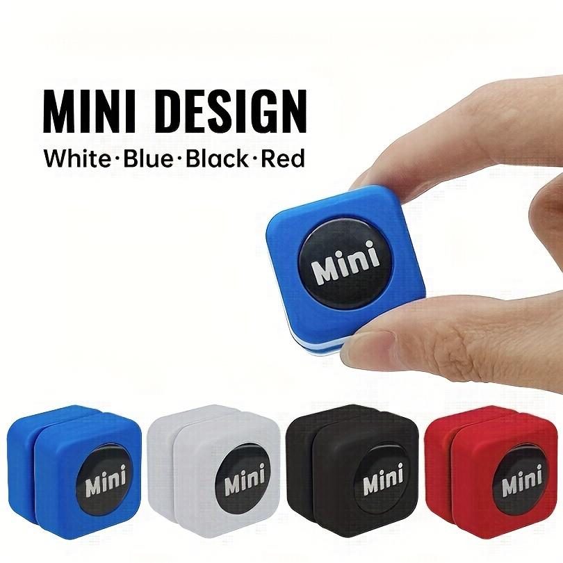 Mini Magnetic Aquarium Cleaner Brush, 2-Sided Glass Algae Scraper for Fish Tank, Magnetic Cleaning Tool with Algae Scraper, WH09 Fish Tank Cleaner