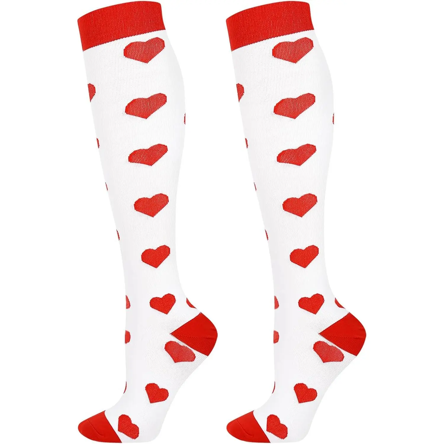 Compression Socks  Women Knee High Festival  Running Athletic Nurses Pregnant Women Work Support Travel Flight