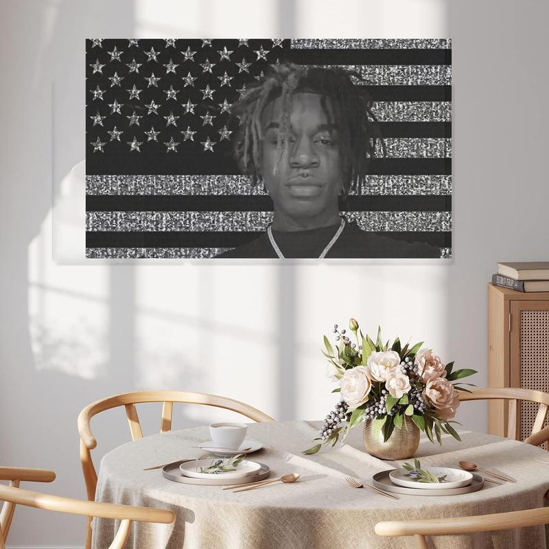 New ken Carson Flag with 4 Brass Grommets 3x5 Ft Wall Tapestry Banner for Indoor Outdoor Living Room Garden,Lawn,Yard Home Decor