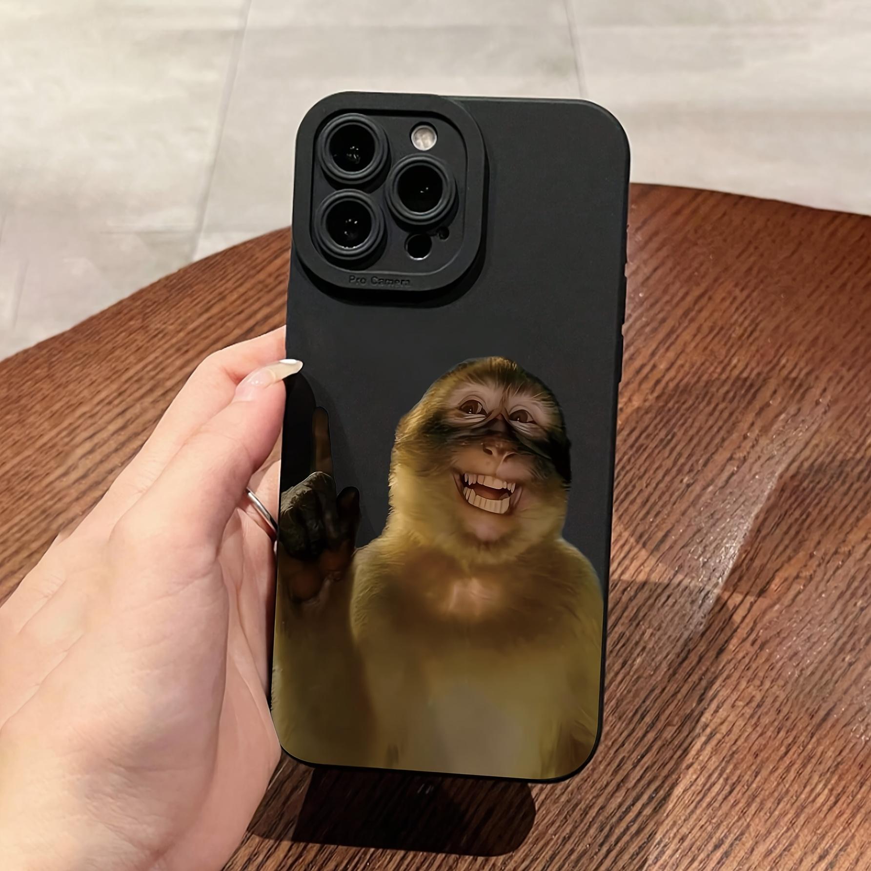 Funny Monkey Humorous Fun All-inclusive TPU Fashion Phone Case/for iPhone 17 Air/16 Plus/ Funny Monkey Humorous Fun All-inclusive TPU Fashion Phone Case/for iPhone 17 Air/16 Plus/