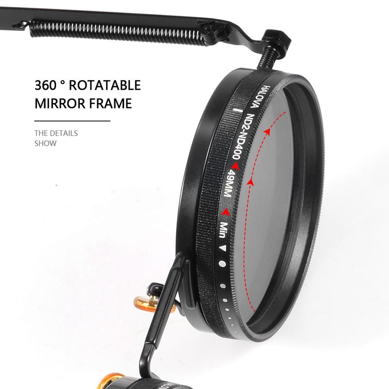 Polarized Round Sunglasses ND9 Adjustable Dimming Men Women Retro Punk Men's Fishing Eyeglasses Outdoor Shades UV400